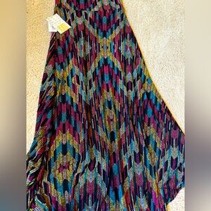 Lularoe tribal maxi skirt xxs RARE